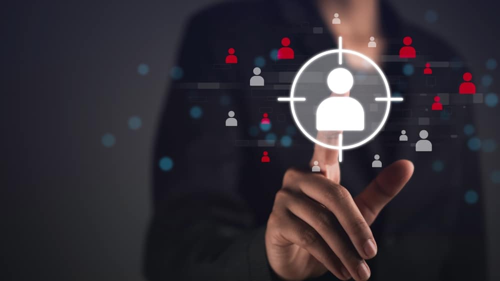 Target,Audience,Or,Customer,Relationship,Management,(crm),Concept.,Population,Segment